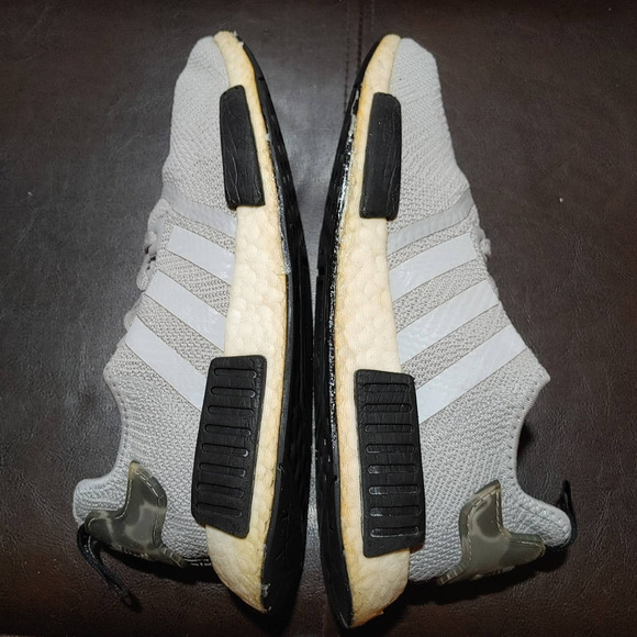 adidas NMD R1 Grey Camo Heel B37617 Size US Mens 8 - Picture 3 of 8